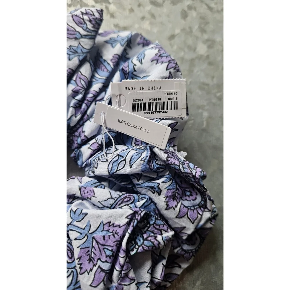 J. Crew Oversized Printed Scrunchie
